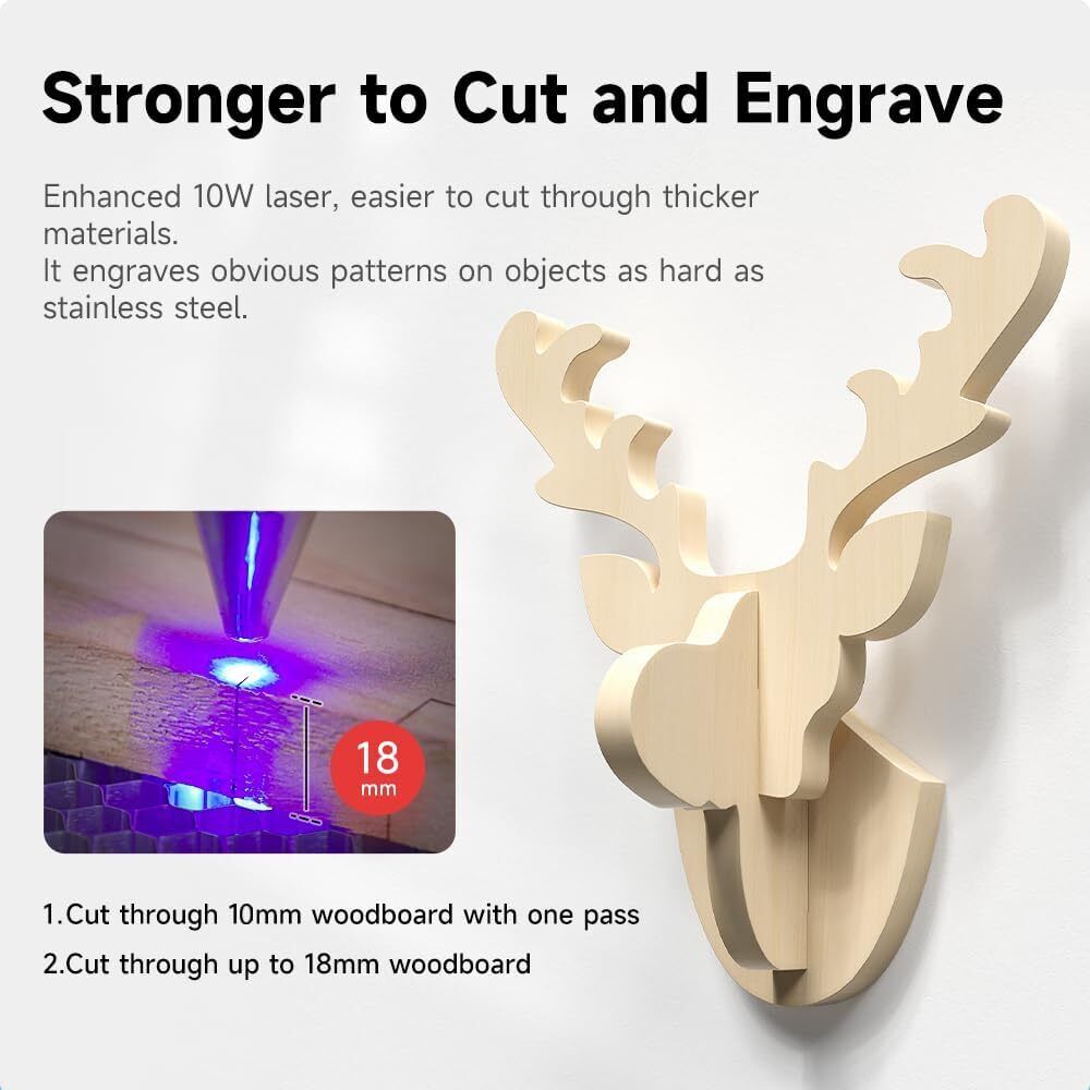 Creality 10W Laser Engraver - Personalized DIY CNC Cutting Machine