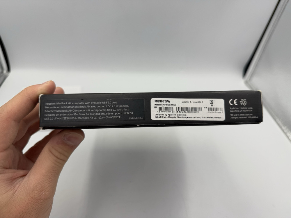Apple MacBook Air External USB SuperDrive Optical Drive A1270 | Fully Functional