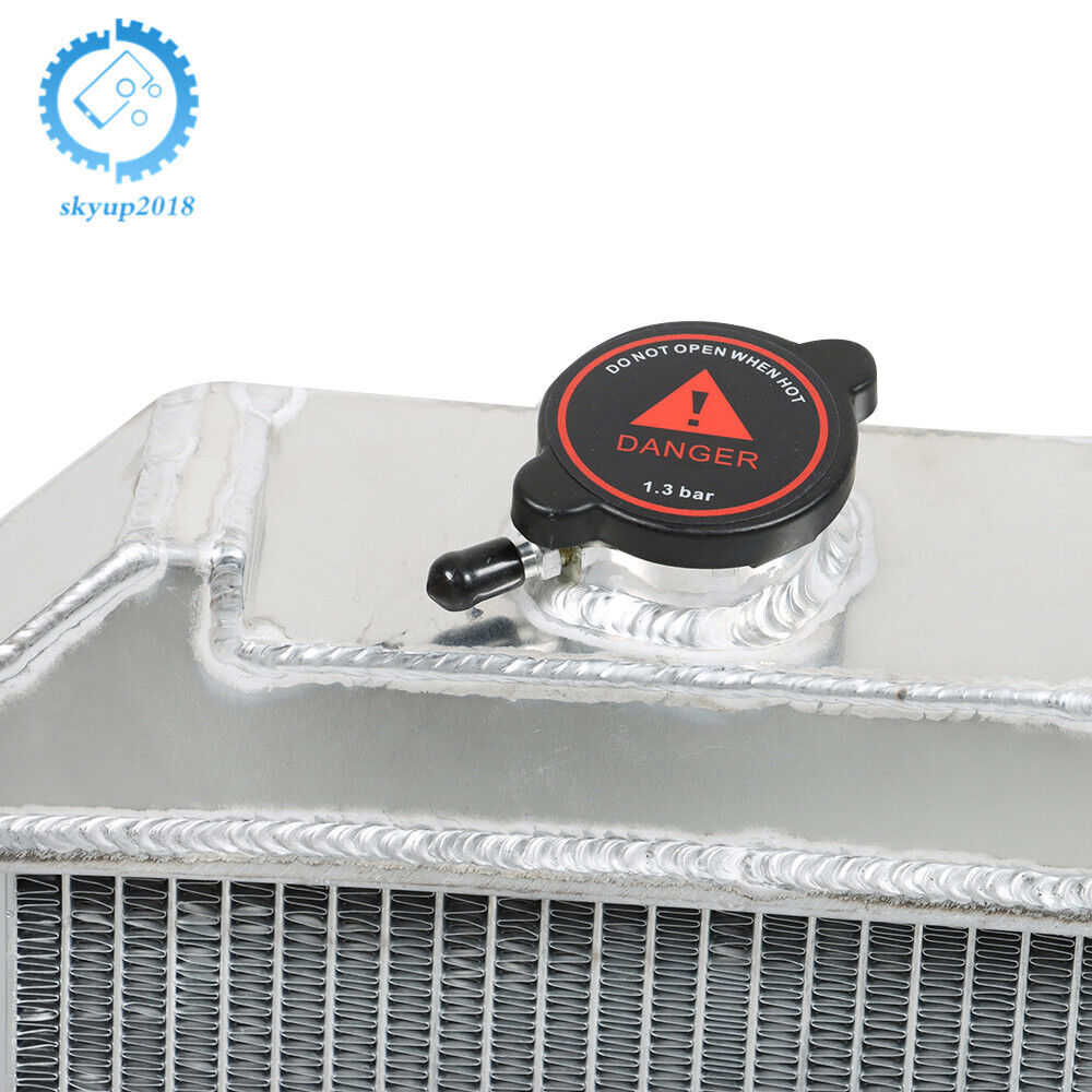 Upgraded 3-Row Aluminum Radiator for 1963-1966 Chevy C10 V8 Trucks