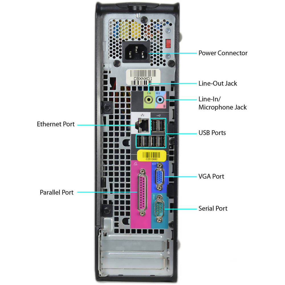 Dell Dual Core Desktop with 4GB RAM, 2x19" Monitors, Windows 7 Pro
