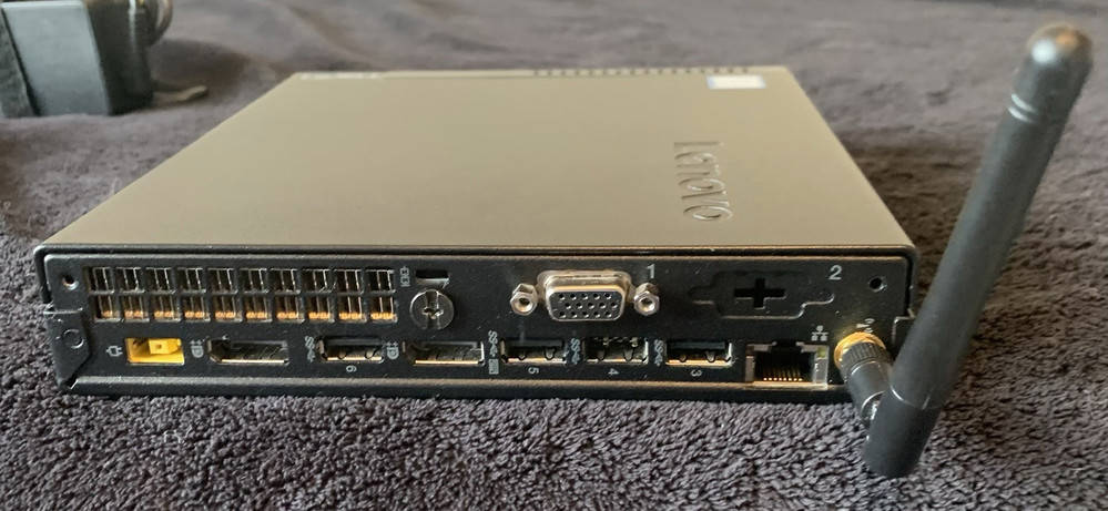 Lenovo M910Q Tiny Desktop PC - 7th Gen i7, 3.00GHz, 2TB NVMe + 512GB SSD, Windows 11