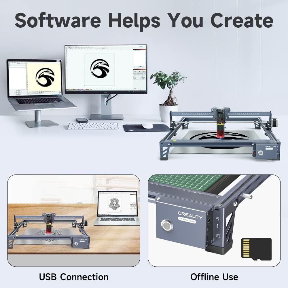 Creality 10W Laser Engraver - Personalized DIY CNC Cutting Machine