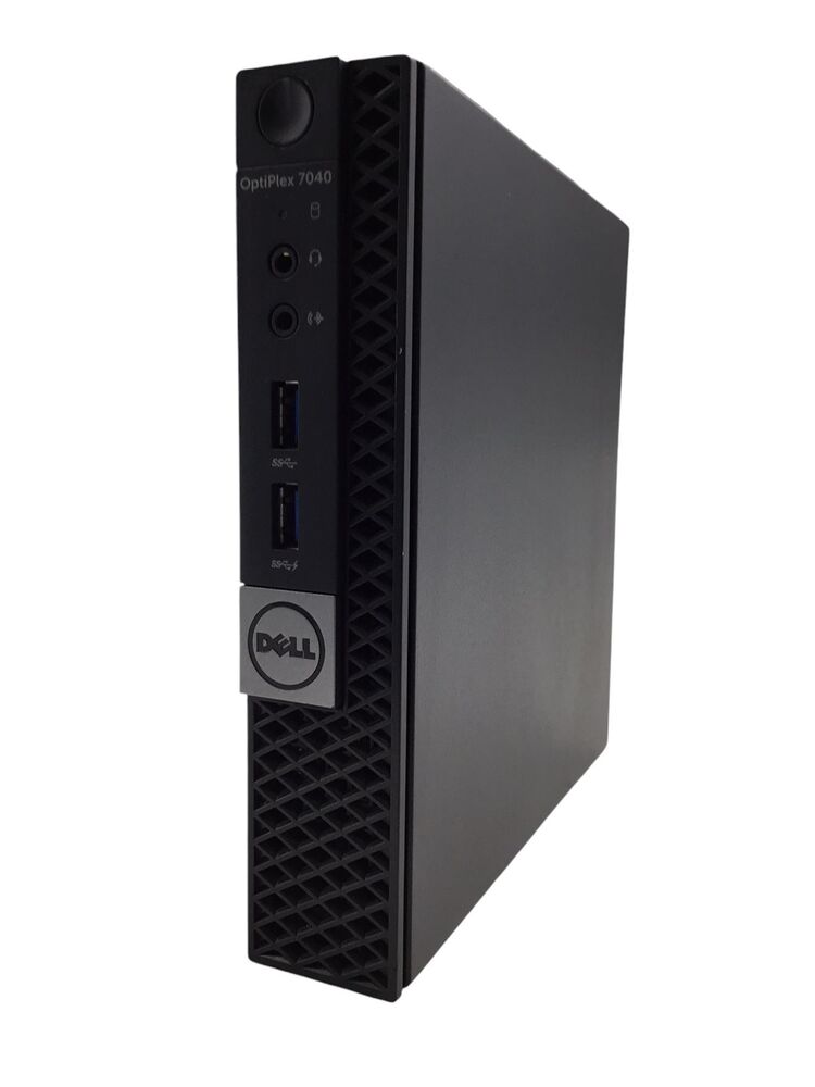 Dell OptiPlex 7040 Micro Desktop PC, Intel Core i3-6100T, 8GB RAM