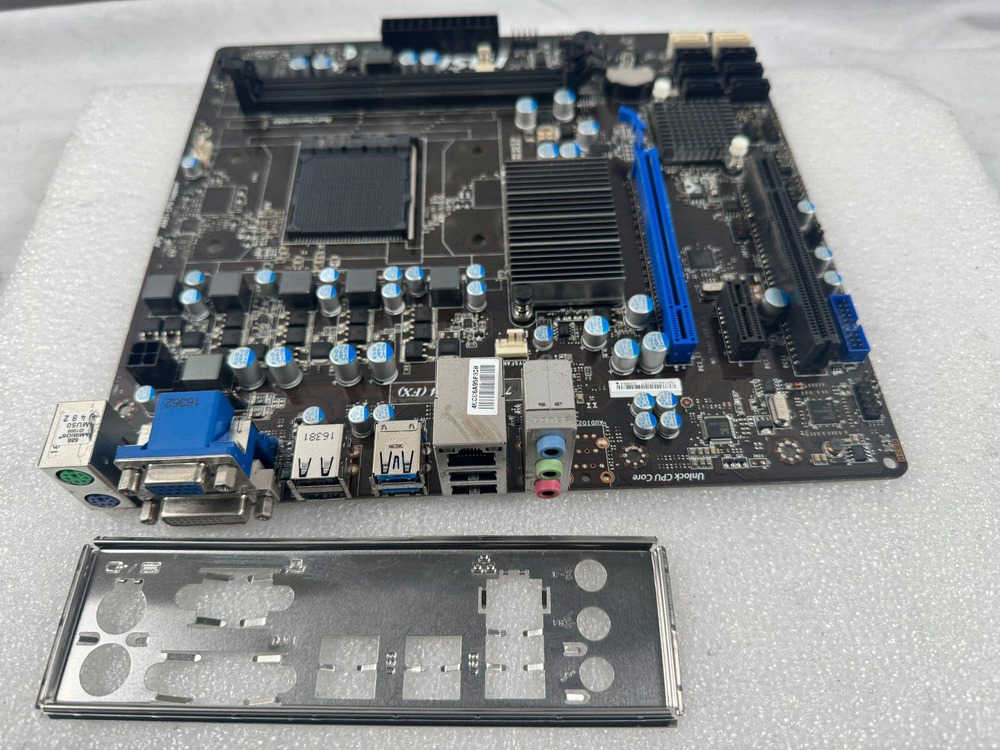 MSI 760GMA-P34 (FX) AM3+ DDR3 Motherboard - Tested and Reliable