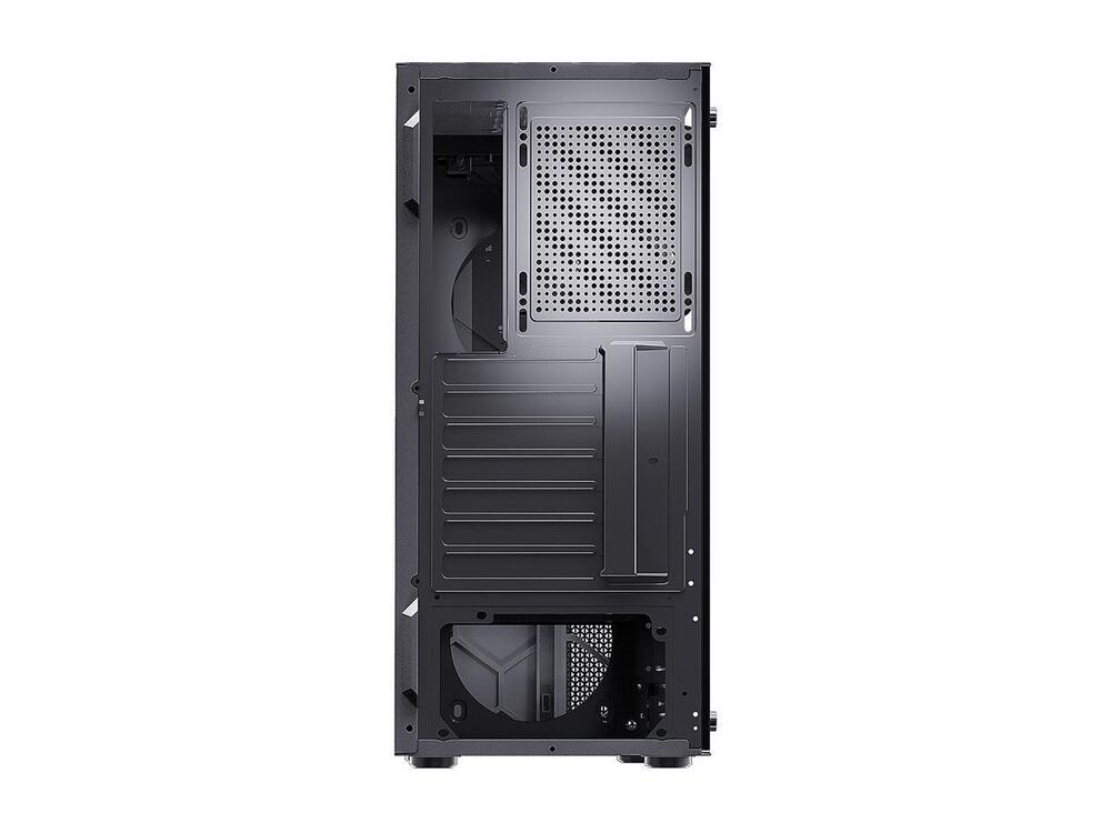 DIYPC Black USB 3.0 Steel Tempered Glass ATX Mid Tower Computer Case DIY-S08-BK