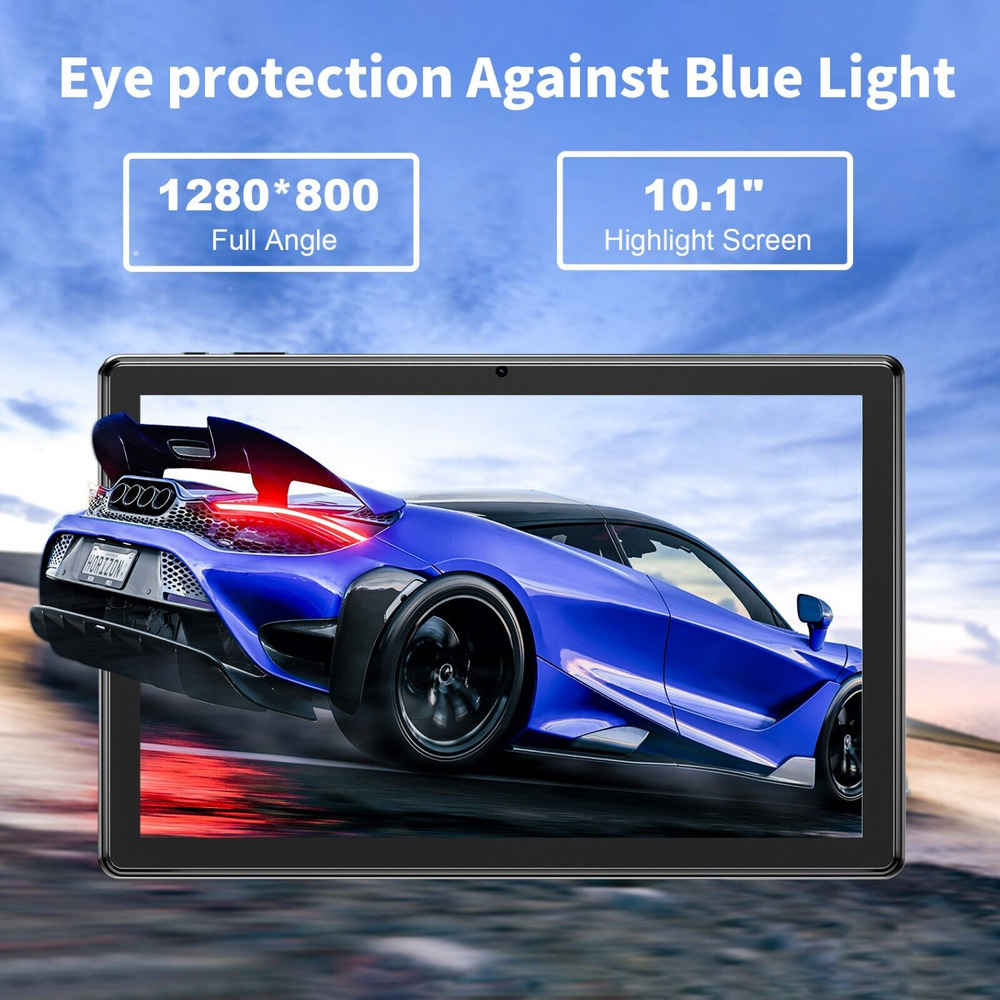 Android 13 Tablet T618 with 4GB RAM, 64GB Storage, Dual Camera, and 6000mAh Battery