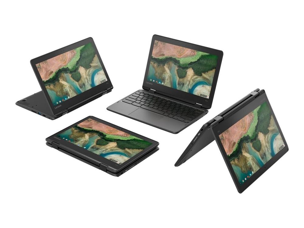 Lenovo 300e 11.6" 2-in-1 Touchscreen Laptop with Celeron Processor