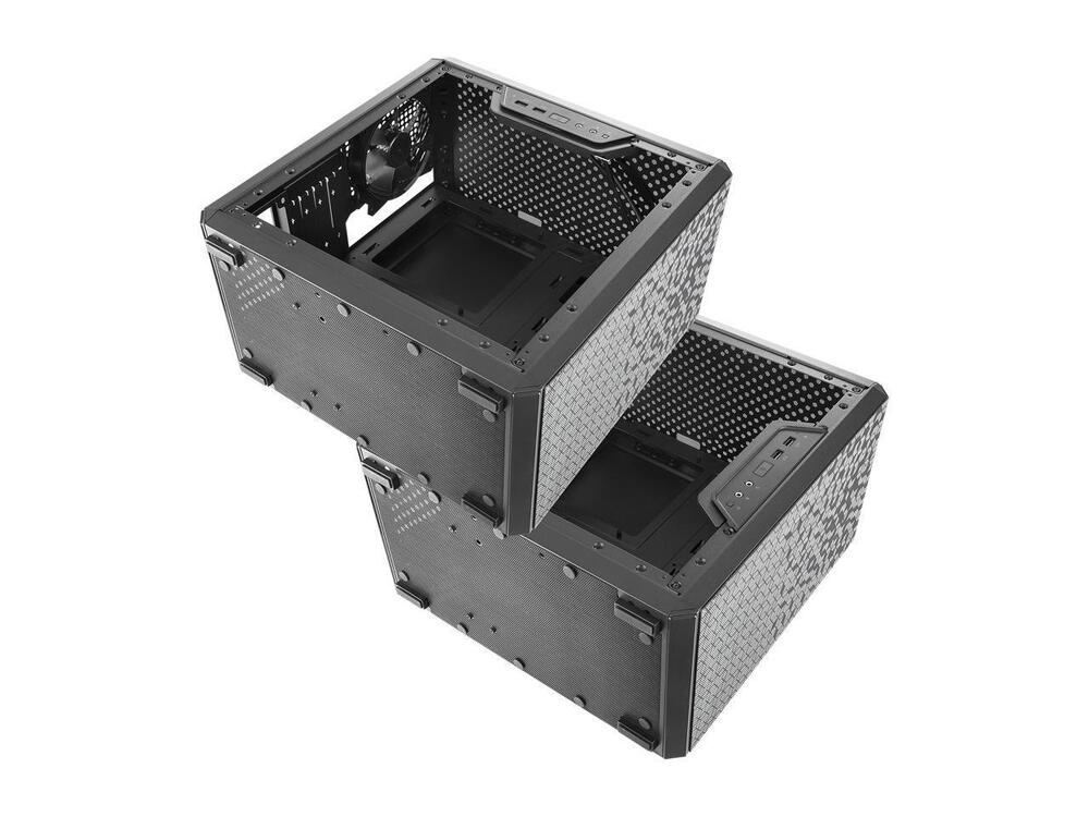 MasterBox Q300L mATX PC Case with Transparent Acrylic and Magnetic Dust Filter