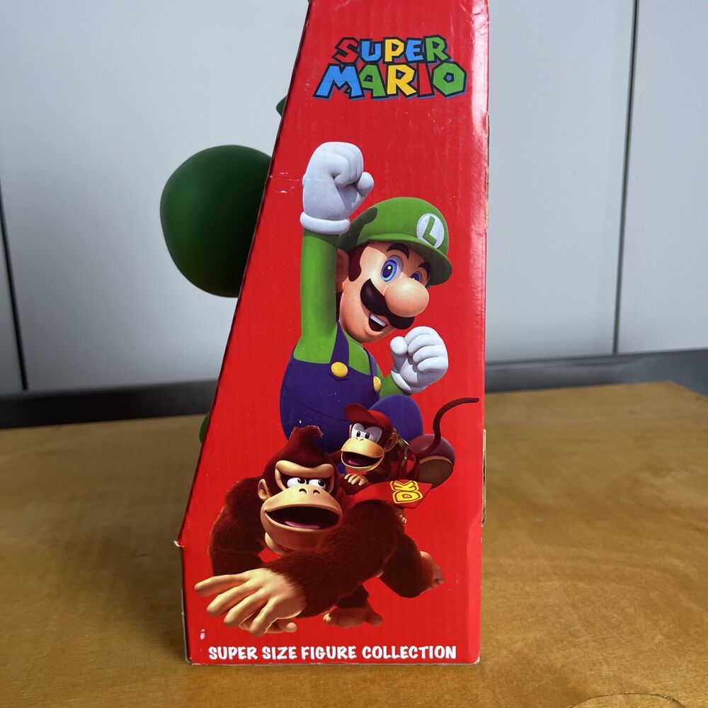 Yoshi Action Figure, 17cm Tall - Super Mario Bros Collection