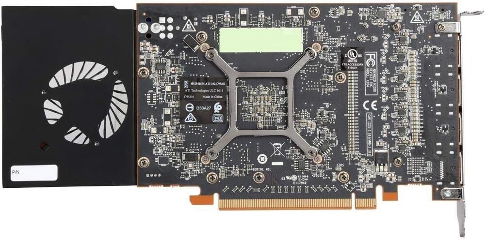AMD Radeon Pro WX7100 8GB GDDR5 Graphics Card