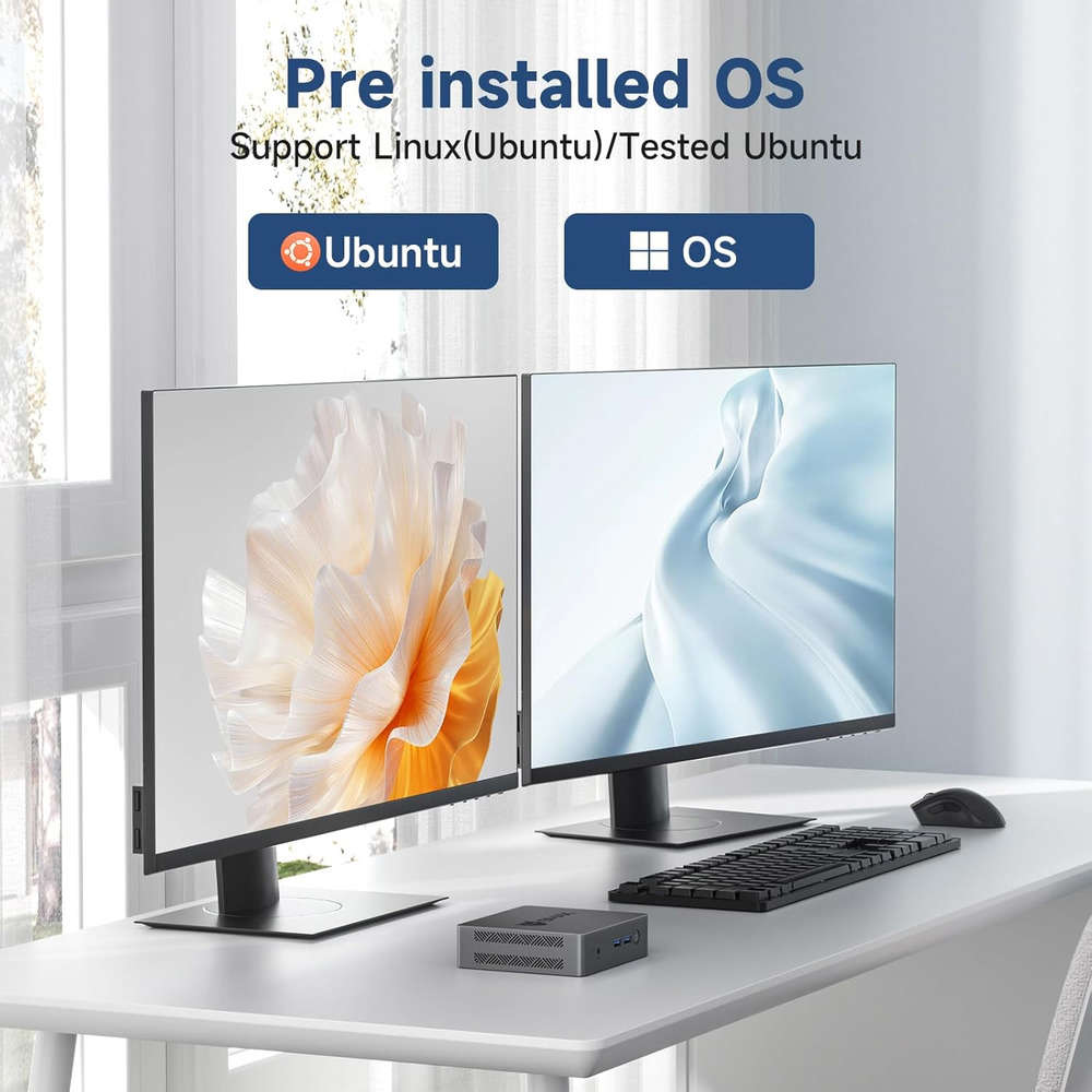 B3 Pro Mini PC - Intel N5095, 8GB RAM, 256GB SSD