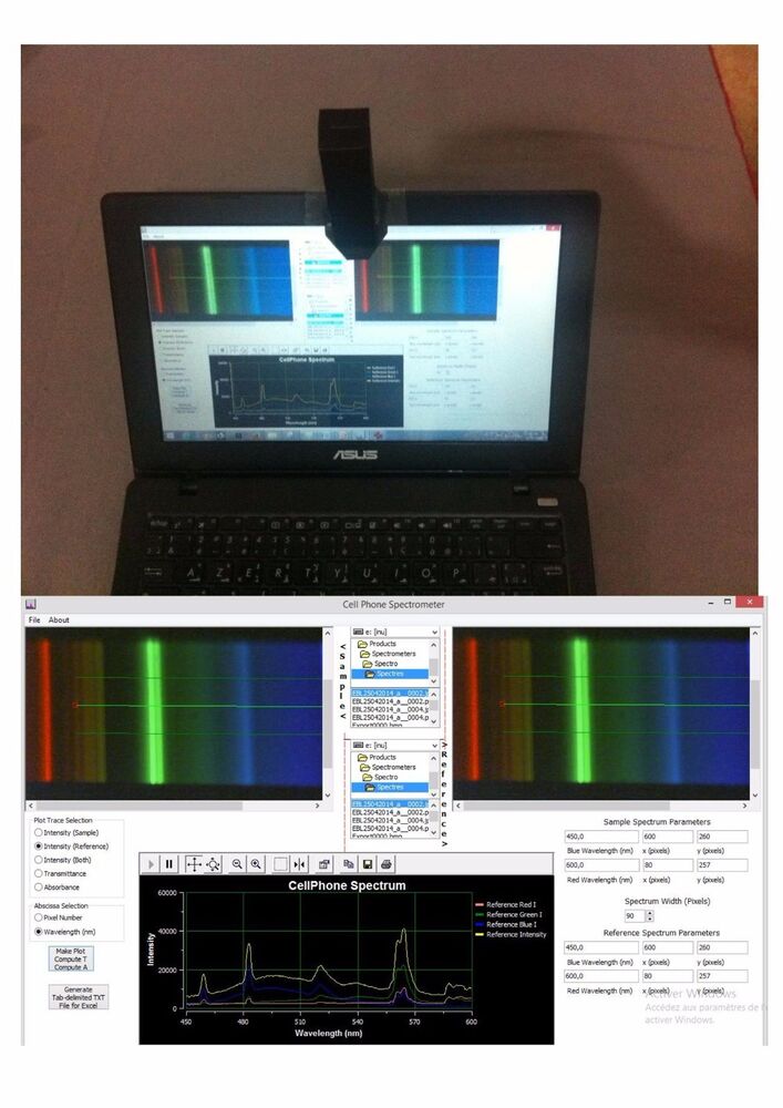 DIY Smartphone Spectrometer Kit - Grating Transmission Edition