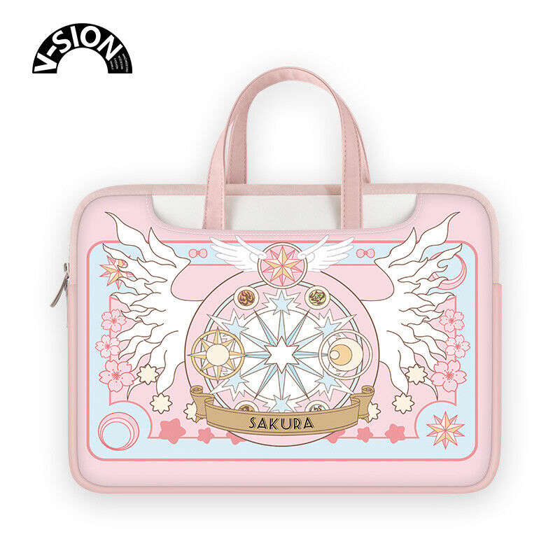 Stylish Pink Magic Girl Laptop Bag for Women