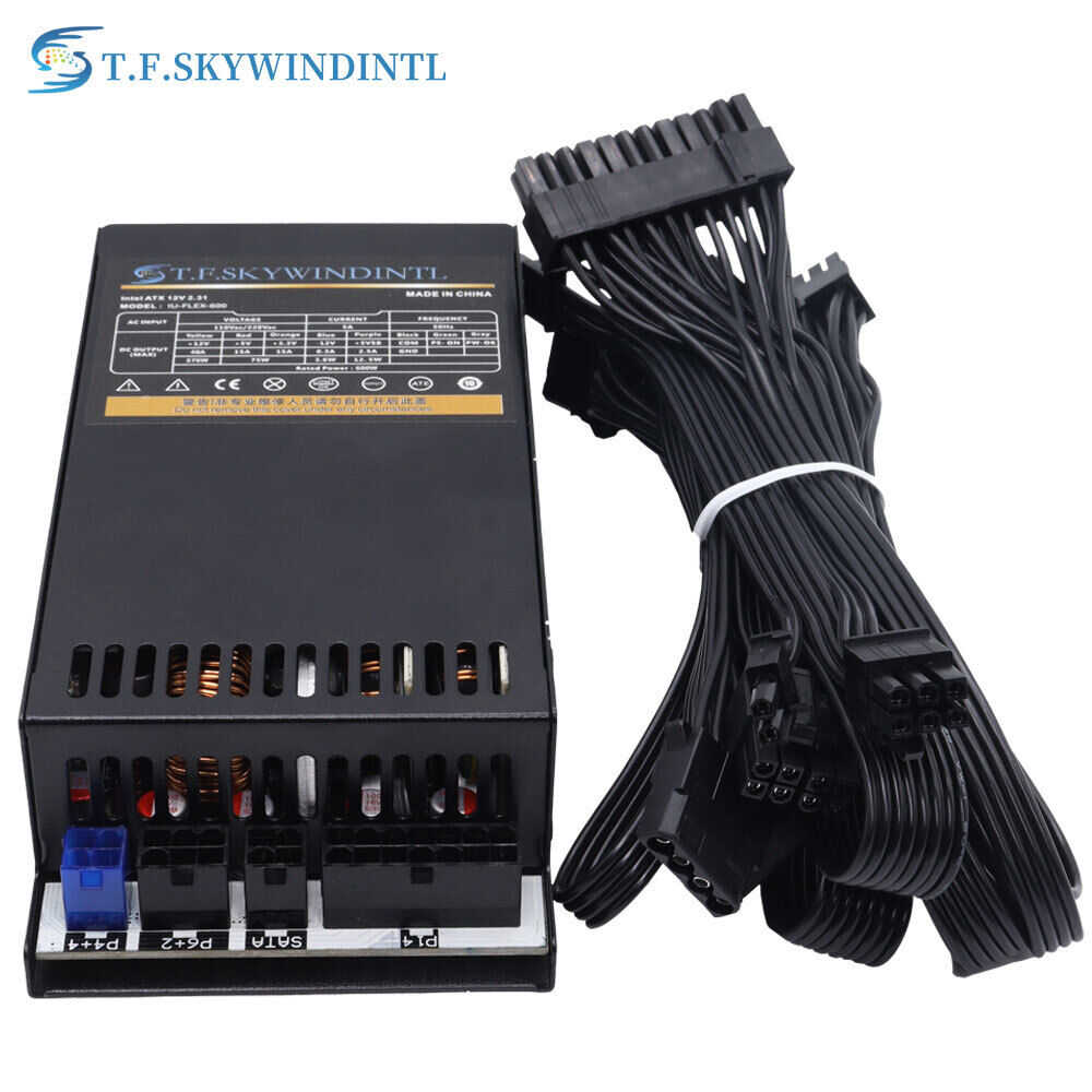 B600W 1U Modular Flex ATX Power Supply for ENP 7660B