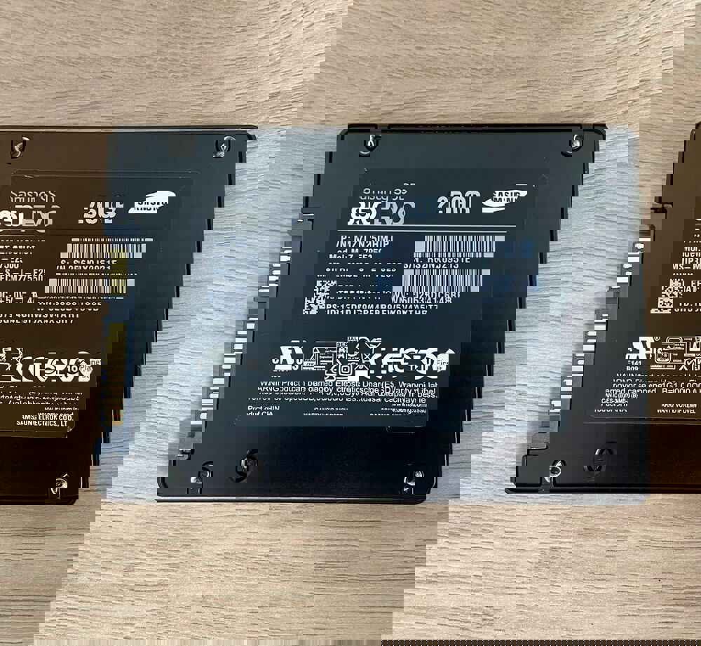Samsung SSD EVO & PRO Series SATA Drives - 120GB, 250GB, 500GB Options