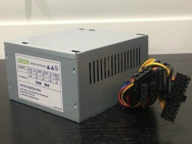 Ultra Quiet 500W ATX Power Supply with 20+4pin and SATA