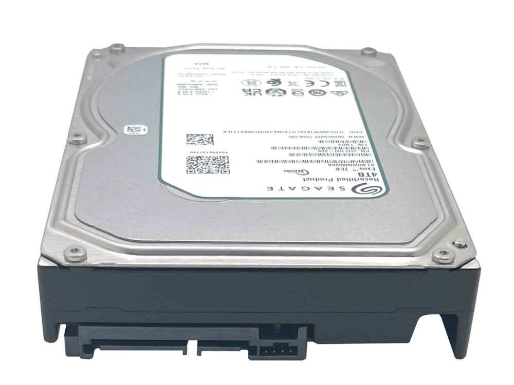 Seagate Exos 4TB 7200 RPM SATA 6Gb/s 3.5" Enterprise Hard Drive