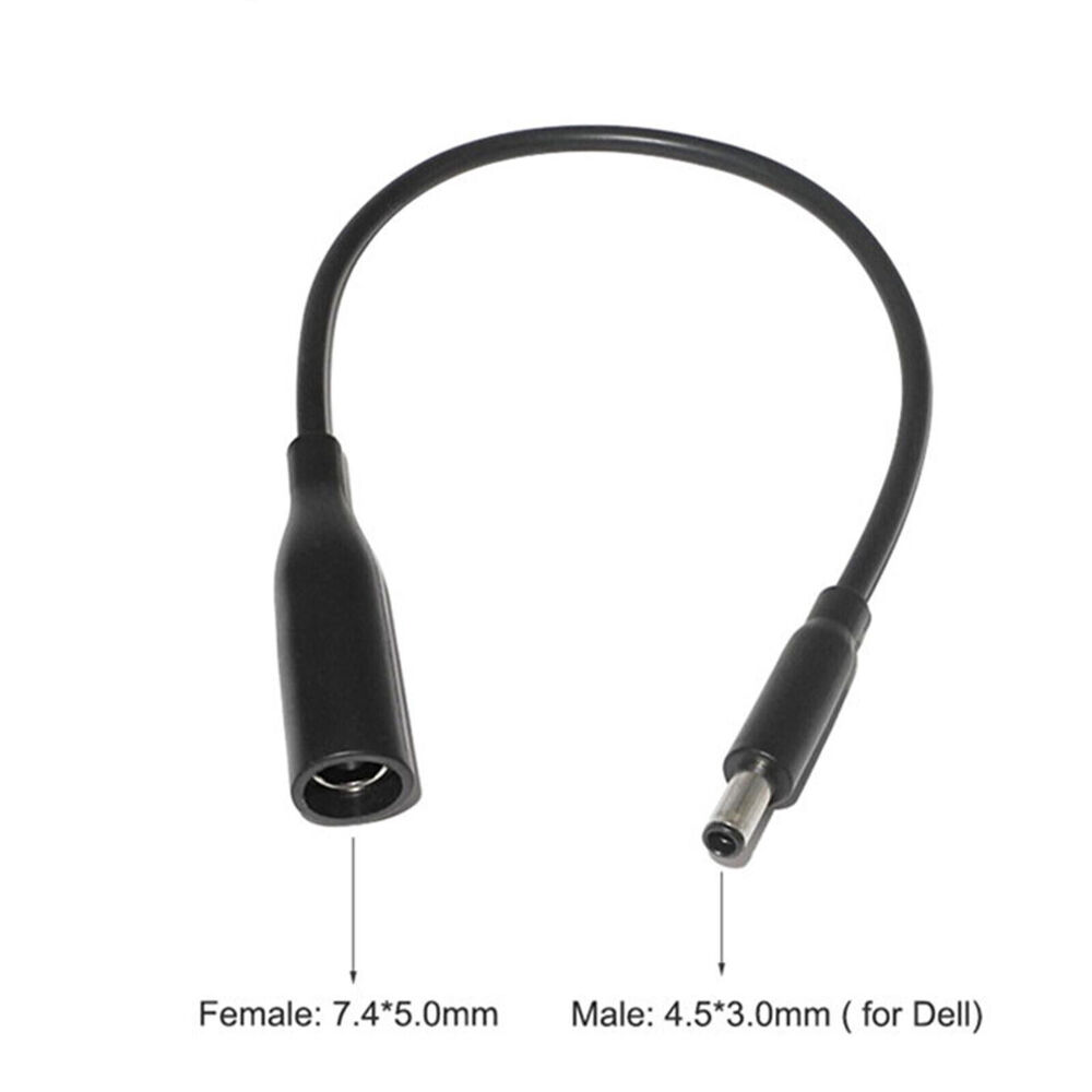 Dell Compatible Charger Converter Cable Set