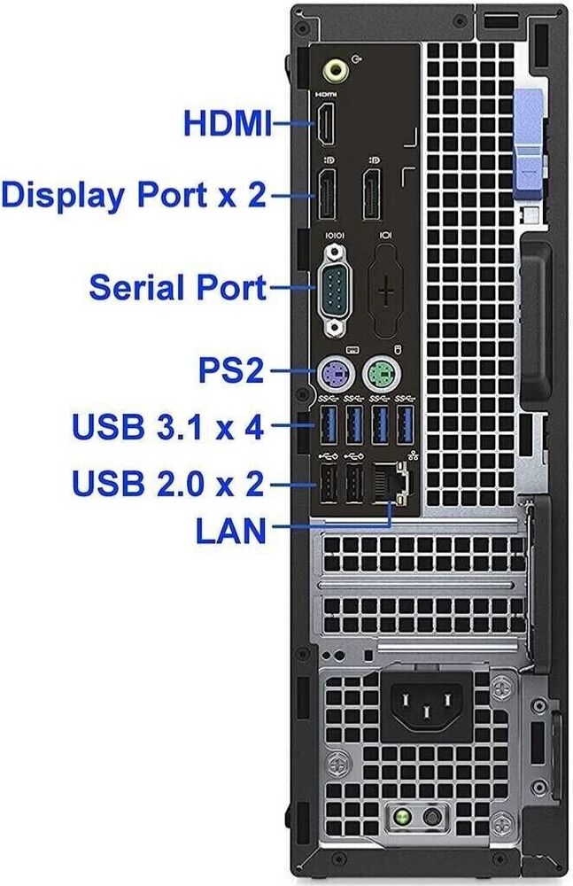 Dell Windows 11 Pro Desktop Computer with High-Speed Performance