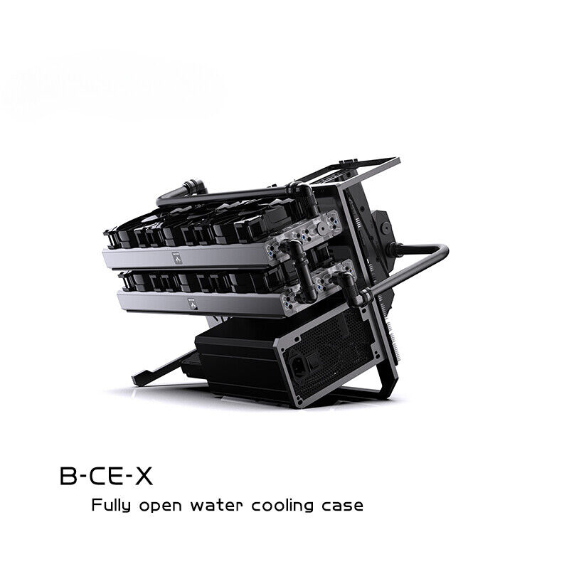 Full Aluminum Open Frame Gaming Computer Case - B-CE-X
