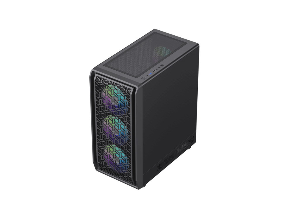 GAMEMAX Forge AB Premium Mid Tower ATX PC Case - Black