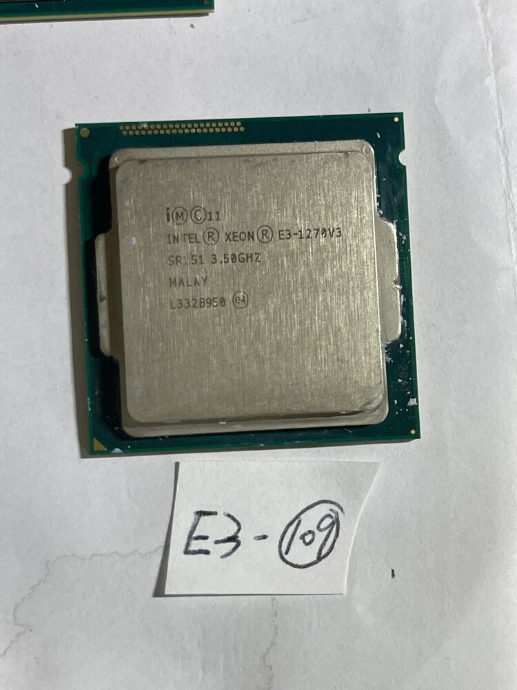 Intel Xeon E3-1270 V3 Quad Core Processor 3.5GHz