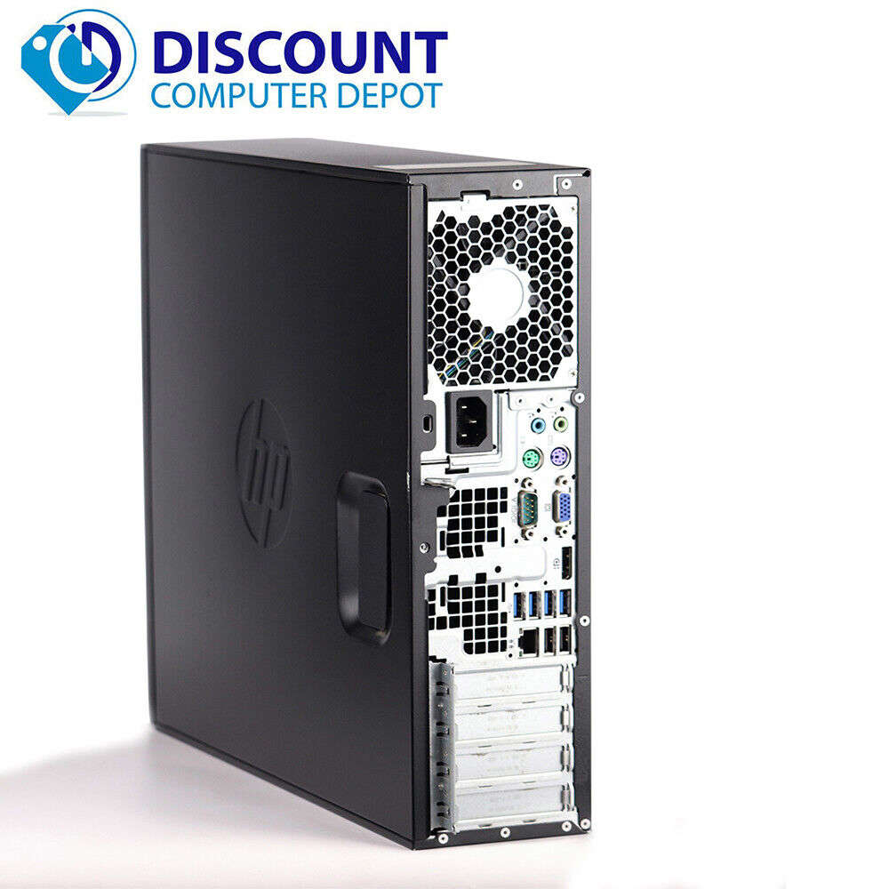 HP Desktop Computer PC with 8GB RAM, 250GB HD, Dual-Core AMD, Windows 10 Home Wi-Fi
