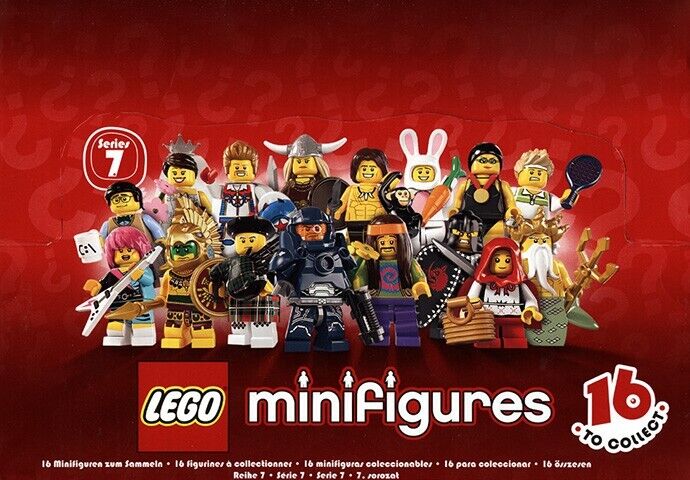 LEGO Minifigures Series 7 - Customizable Minifigure Collection - Brand New