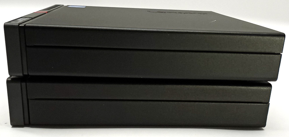 Lot of 2 Lenovo ThinkCentre M700 Desktops with Pentium G4400T Processor