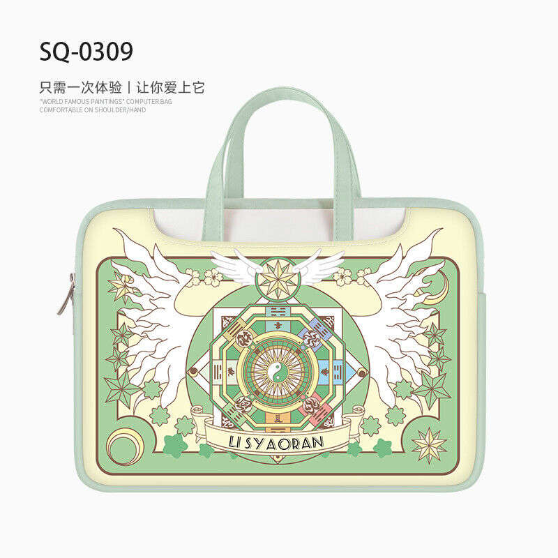 Stylish Pink Magic Girl Laptop Bag for Women