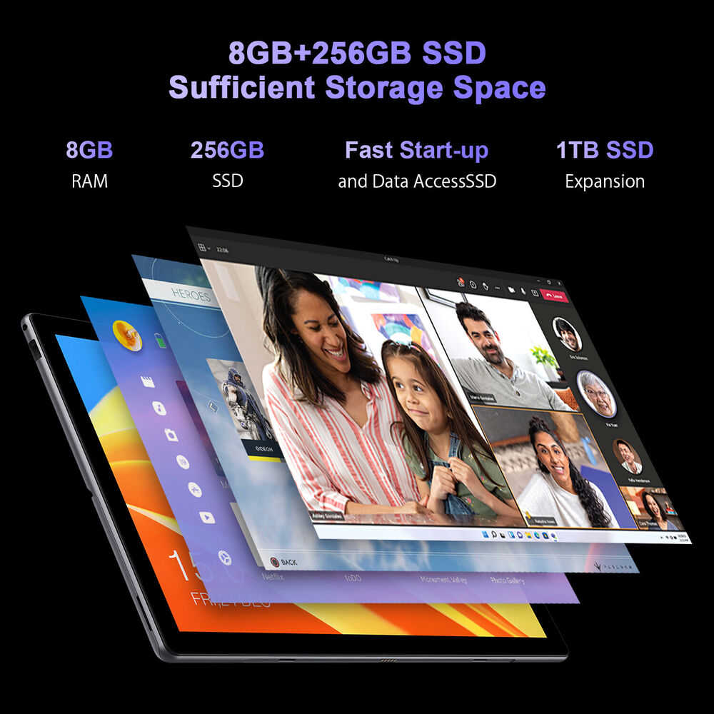 CHUWI Ubook Xpro 13 Tablet with Intel i7, 8GB RAM, 256GB SSD, Windows 11 and Stylus