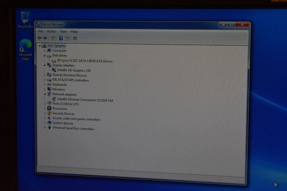 Dell Optiplex 7050 Micro Desktop PC with Intel i7-6700T, 4GB RAM, 128GB SSD