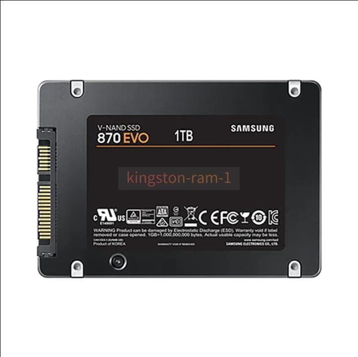 Samsung 2.5 Inch SATA III SSD 870 EVO - High-Capacity Storage Solutions