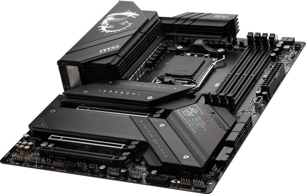 MSI MPG X670E CARBON WIFI DDR5 AM5 AMD ATX MOTHERBOARD - Factory Refurbished