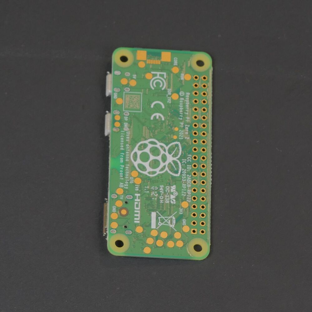Raspberry Pi Zero 2W with U.FL WiFi Antenna Connector