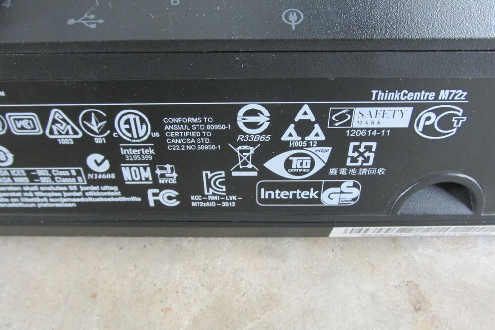 Lenovo M72Z All-In-One Computer with 20" LCD, 2.9GHz, 4GB RAM, 500GB HDD