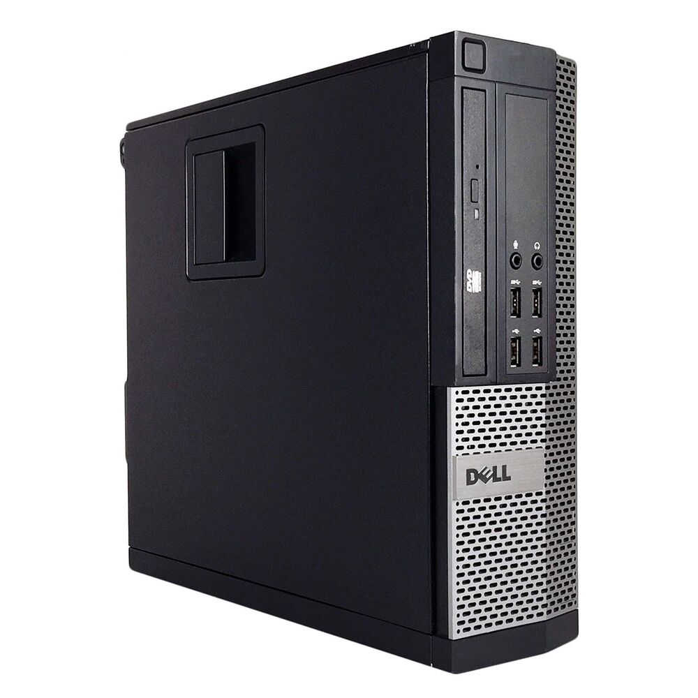 Dell Desktop Computer - Intel i5, 8GB RAM, 128GB SSD, DVD/RW, WiFi, Windows 10 Pro