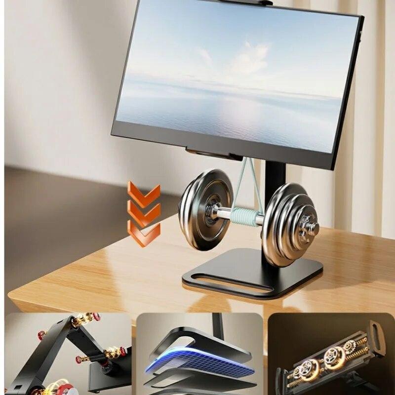 16 Inch Metal Portable Monitor Stand with Universal Expandable Display