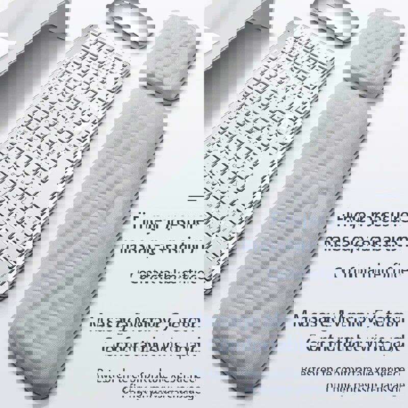 Ergonomic Gel Wrist Rest Set for Keyboard and Mouse