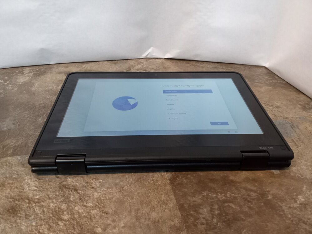 Lenovo ThinkPad Yoga 11e 2-in-1 Laptop with Intel m3, 8GB RAM, 128GB SSD