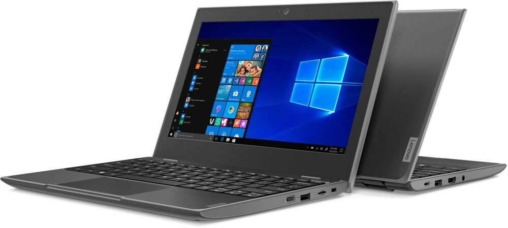 Lenovo Chromebook 100e Laptop - 11.6" Intel Celeron, 4GB RAM, 64GB SSD