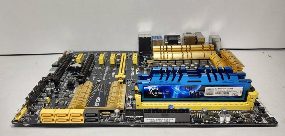 ASUS Z87-PRO Motherboard with i7-4771 CPU, 16GB DDR3 RAM