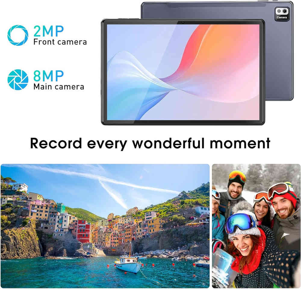 SGIN 10.1 Inch Android 13 Tablet with 4GB RAM and 128GB Storage