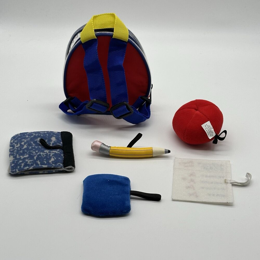Build a Bear School Backpack Set with Accessories