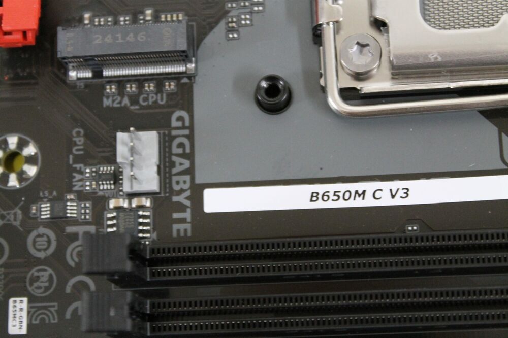 GIGABYTE B650M C V3 AM5 DDR5 M-ATX Motherboard with WiFi 6