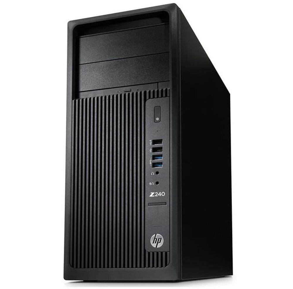 HP Z240 MT Workstation Desktop PC with Intel i7, 64GB RAM, 1TB SSD