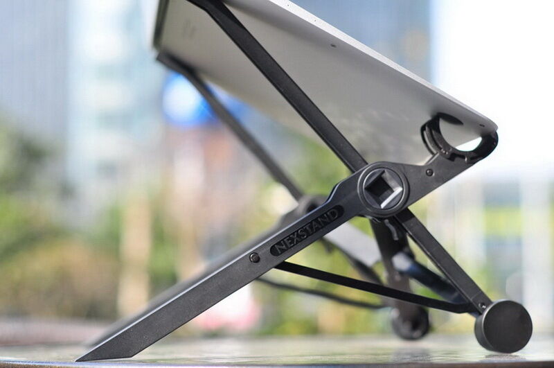 Nexstand K2 Laptop Stand - Portable, Height Adjustable, Folding for MacBook and Notebooks