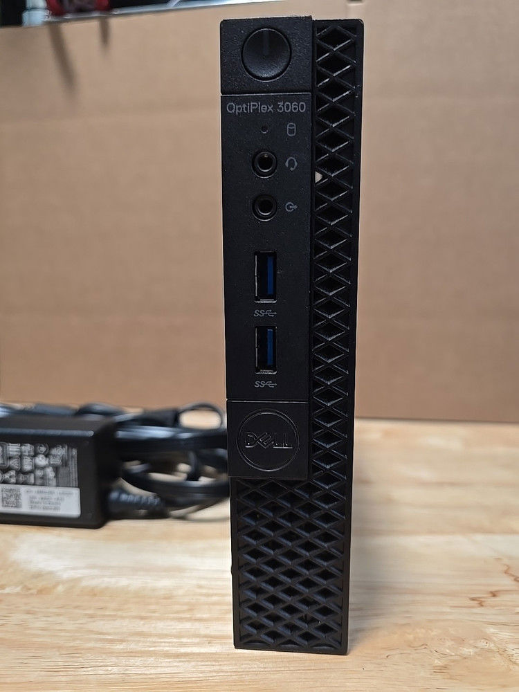 Dell Optiplex 3060 Micro Desktop PC with Intel i3-8100T, 16GB RAM, 256GB SSD + 500GB HD