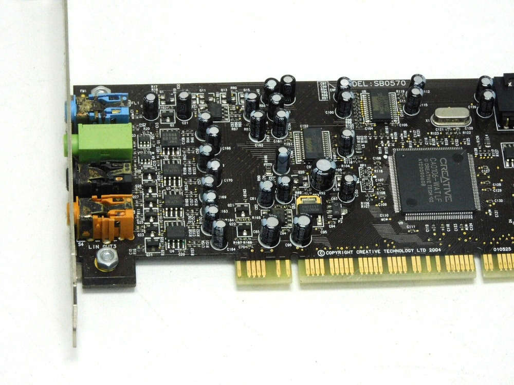 16-Piece Lot of Creative Sound Blaster SE SB0570 PCI71C1+ Channel Sound Cards