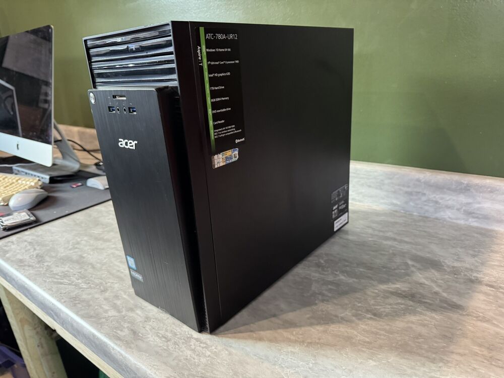 Acer Aspire ATC-780-UR12 Desktop PC with Intel i5, 16GB RAM, 500GB SSD